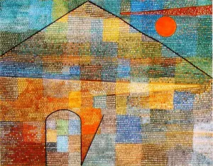 Ad Parnassum Oil Painting by Paul Klee