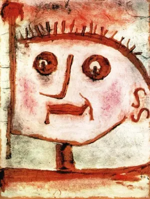 An Allegory of Propaganda Oil Painting by Paul Klee