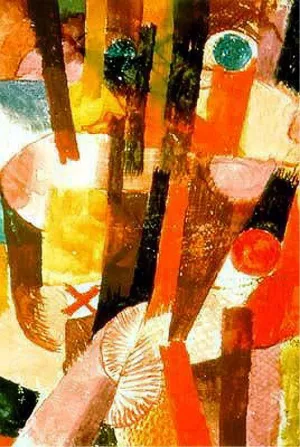 Anatomy of Aphrodite Oil Painting by Paul Klee