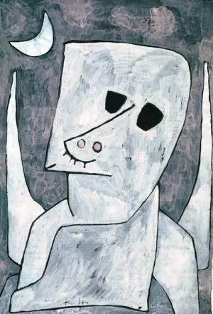 Angel Applicant Oil Painting by Paul Klee