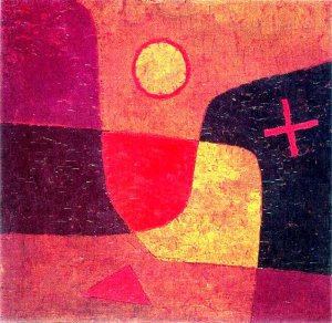 Angel in the Making Oil Painting by Paul Klee