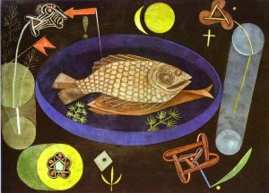 Aroundfish by Oil Painting Reproduction