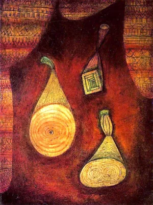 Attrappen Oil Painting by Paul Klee