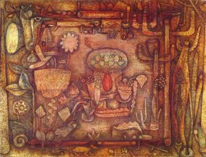 Botanical Theater by Paul Klee Oil Painting Reproduction