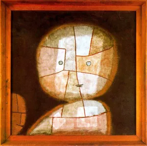 Bust of a Child Oil Painting by Paul Klee