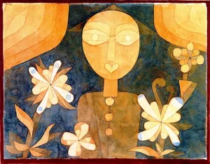 Chinese Novella Oil Painting by Paul Klee