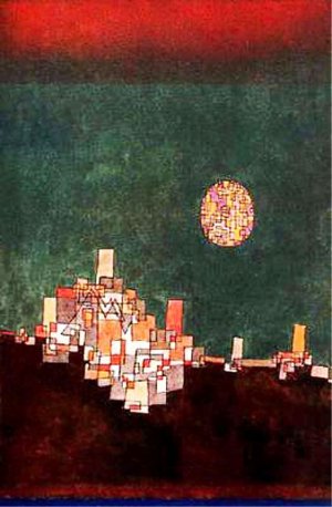 Chose Site by Paul Klee Oil Painting Reproduction