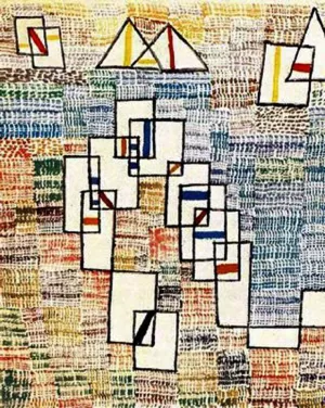 Cote de Provence Oil Painting by Paul Klee