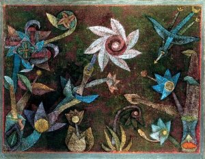 Crucifers und Spiral Flowers by Oil Painting Reproduction