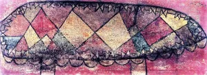 Cushioned Seat Oil Painting by Paul Klee