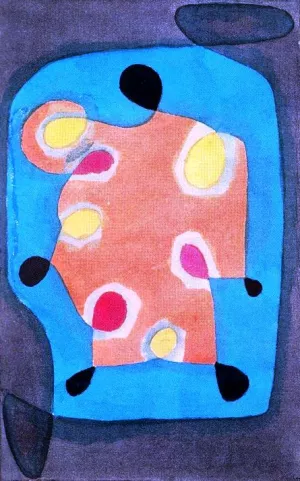 Design for a Cloak Oil Painting by Paul Klee