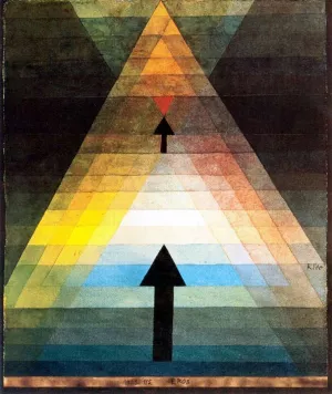 Eros Oil Painting by Paul Klee