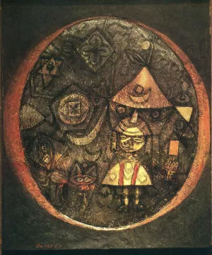 Fairy Tale of the Dwarf Oil Painting by Paul Klee