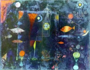 Fish Magic by Paul Klee Oil Painting Reproduction