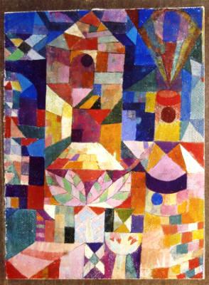 Garden View by Paul Klee Oil Painting Reproduction