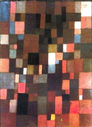 Harmony of Squares by Paul Klee Oil Painting Reproduction