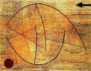 In Copula Oil Painting by Paul Klee