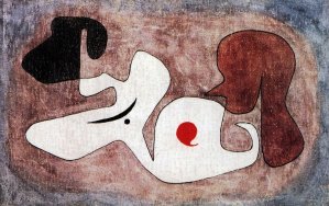 Influenz by Paul Klee Oil Painting Reproduction