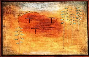 Meeting Place Oil Painting by Paul Klee