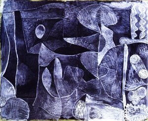 Morgangrau by Paul Klee Oil Painting Reproduction