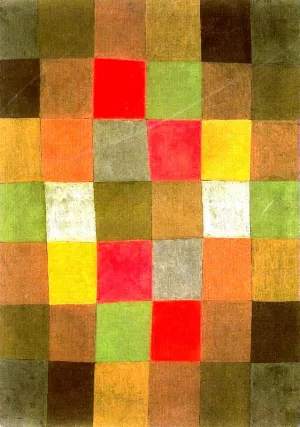 New Harmony Oil Painting by Paul Klee