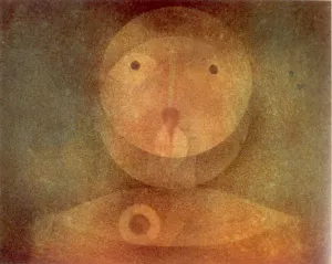 Pierrot Lunaire Oil Painting by Paul Klee