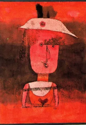 Portrait of Mrs. P. in the South Oil Painting by Paul Klee