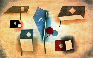 Six Kinds Oil Painting by Paul Klee