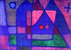 Small Room in Venice Oil Painting by Paul Klee