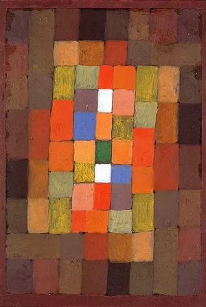 Static-Dynamic Gradation Oil Painting by Paul Klee