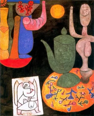 Still Life II Oil Painting by Paul Klee