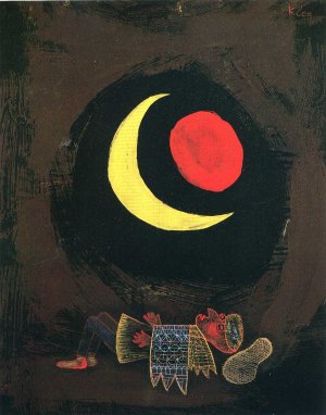 Strong Dream by Paul Klee Oil Painting Reproduction