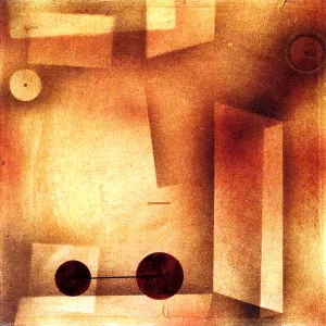 The Invention Oil Painting by Paul Klee