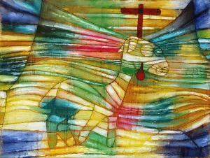 The Lamb Oil Painting by Paul Klee