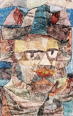 The Last of the Mercenaries Oil Painting by Paul Klee