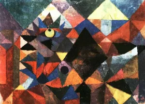 The Light and so Much Else Oil Painting by Paul Klee