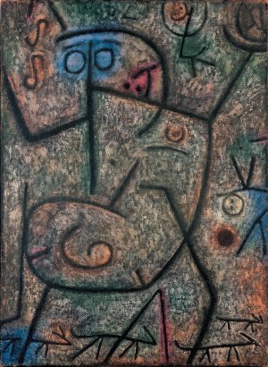 The Rumors Oil Painting by Paul Klee