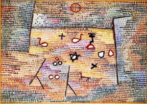 Toy Oil Painting by Paul Klee