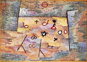 Toy Oil Painting by Paul Klee